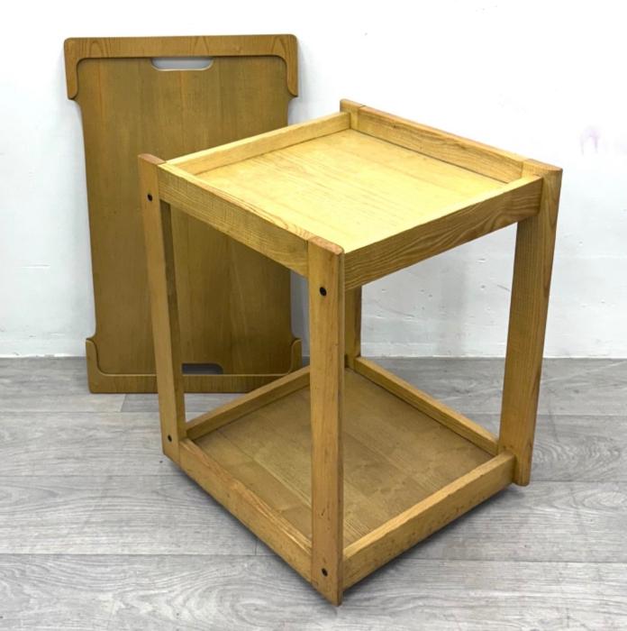 Carrello di servizio design italiano 1970 Modernariato — fotografia 3