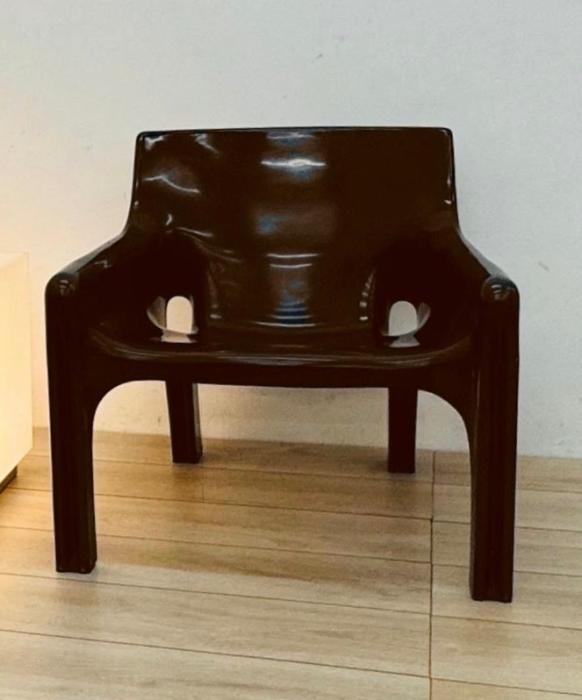 Coppia poltrone VICARIO Artemide / Vico Magistretti — fotografia 5