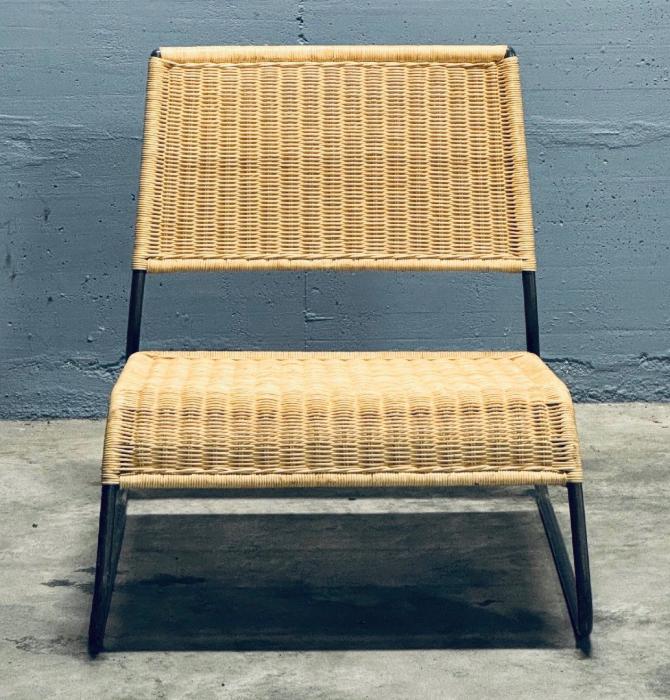 POLTRONCINA IN METALLO E MIDOLLINO — fotografia 4