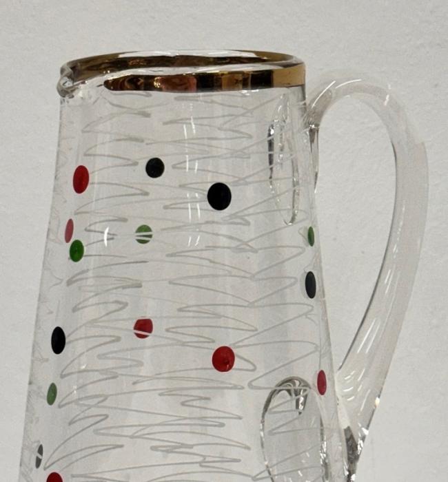 Set da tavola 6 bicchieri con Caraffa — fotografia 7