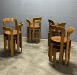 Set 12 sedie design Bruno Rey - Dietiker anni 1970