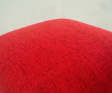 Set di 4 sgabelli in legno e tessuto (metà 1800)