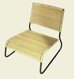 POLTRONCINA IN METALLO E MIDOLLINO