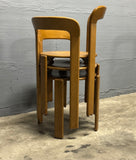 Set 12 sedie design Bruno Rey - Dietiker anni 1970